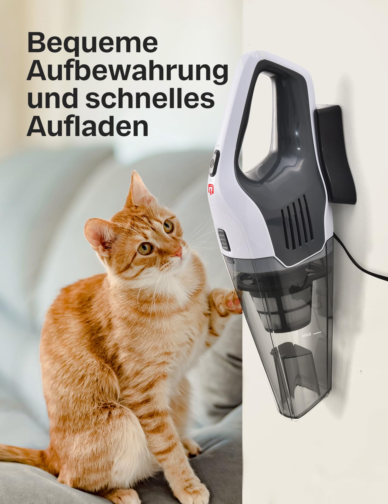 Kabelloser Handstaubsauger Akku