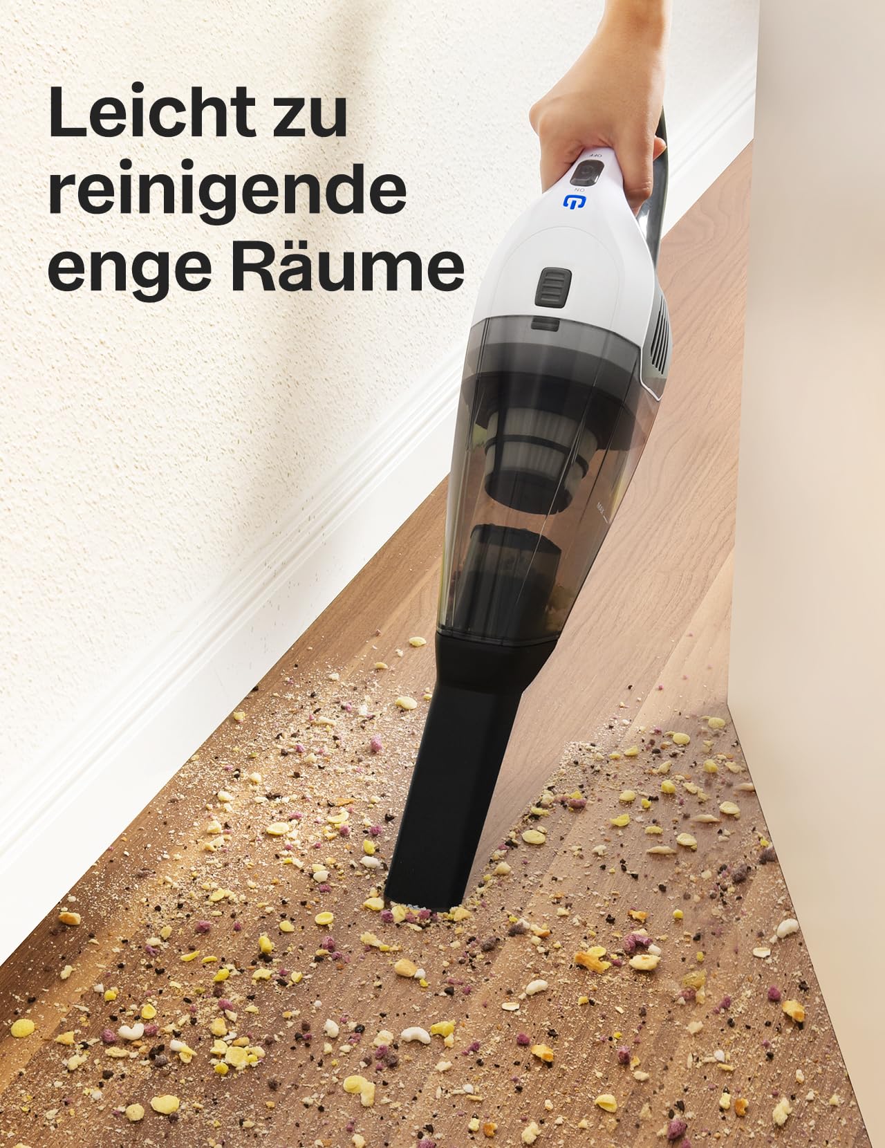 Kabelloser Handstaubsauger Akku